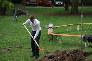 Martin Haller im Einsatz